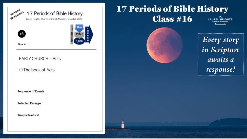 17 Periods Class 16 Nov. 4