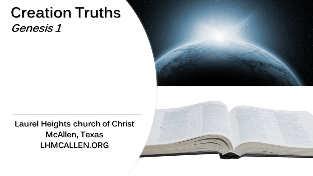 Creation Truths Genesis 1