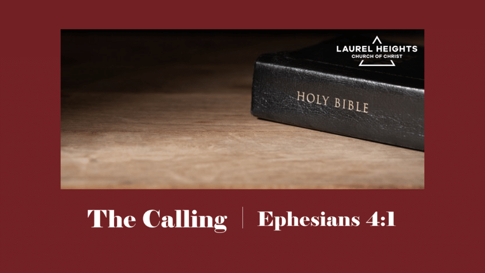 The Calling in Eph. 4 Dec. 5 am Image