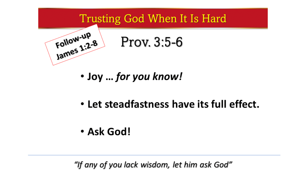 Trusting God Part 2 May 29 pm Image