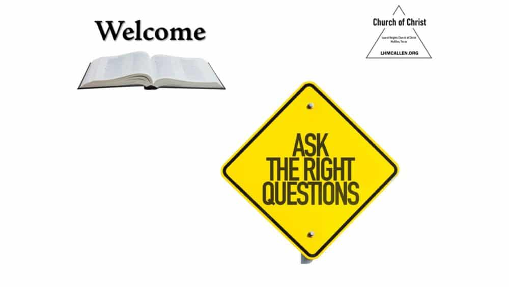 Right Questions Sept 4 pm