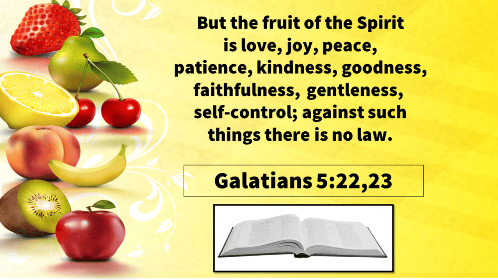 Fruit of Spirit Nov 13 am