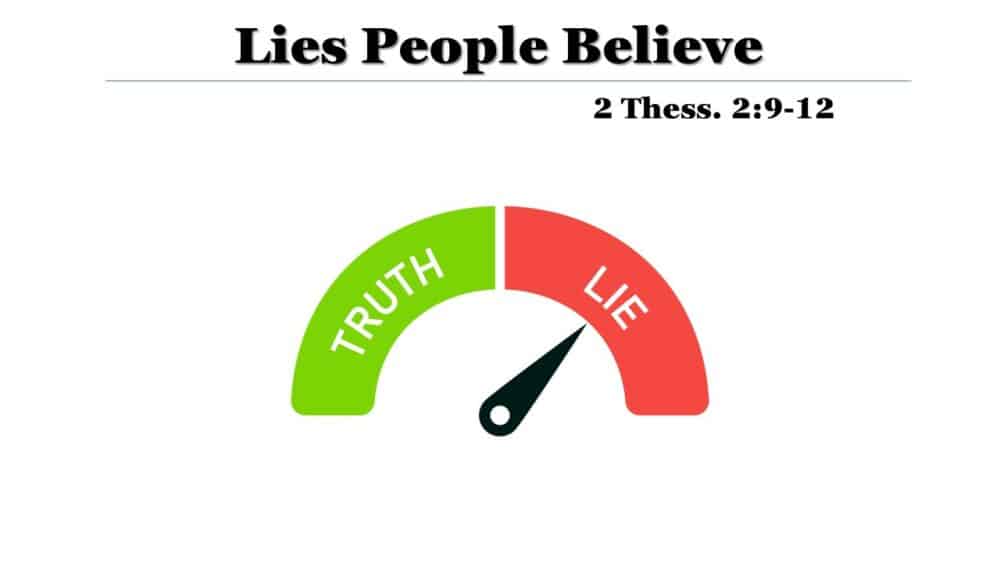 Lies People Believe 