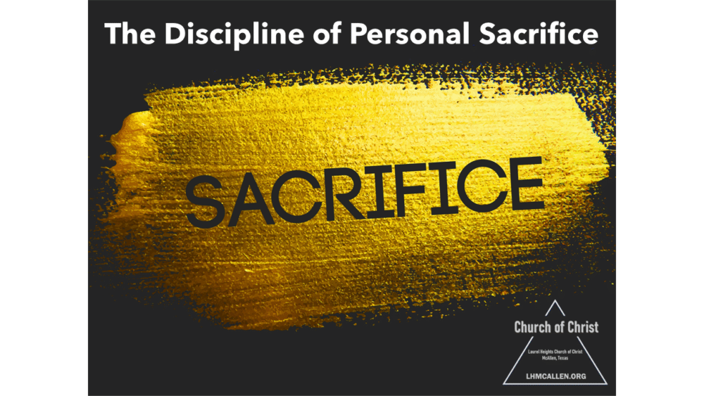 Sacrifice Part 1 - Apr. 23 am